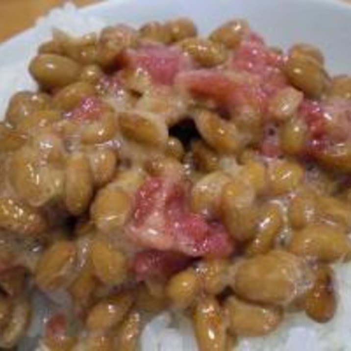 梅干しの酸味が良い・・・・・「梅干し納豆」 ♪♪